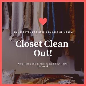 Spring Cleaning Closet Clean Out!